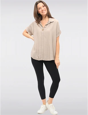 Manteaux | La maison du manteau au Québec Leggings Noirs Classiques Polyvalents à Taille Haute & Tissu Extensible par GWV