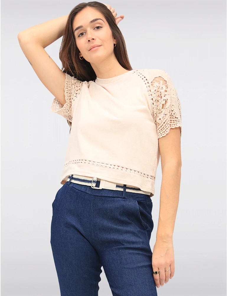 T-Shirt Brodé par Gabby Isabella