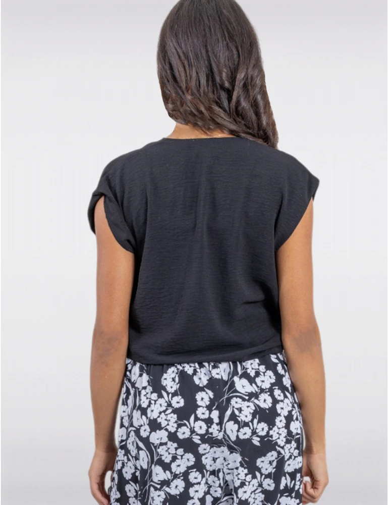 Haut Sans Manches Croisé par Ninety