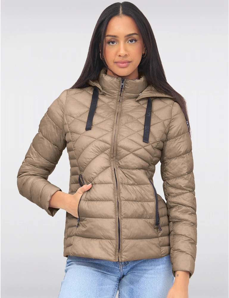 Doudoune Capuche Slim Fit par Saki