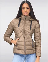 Doudoune Capuche Slim Fit par Saki