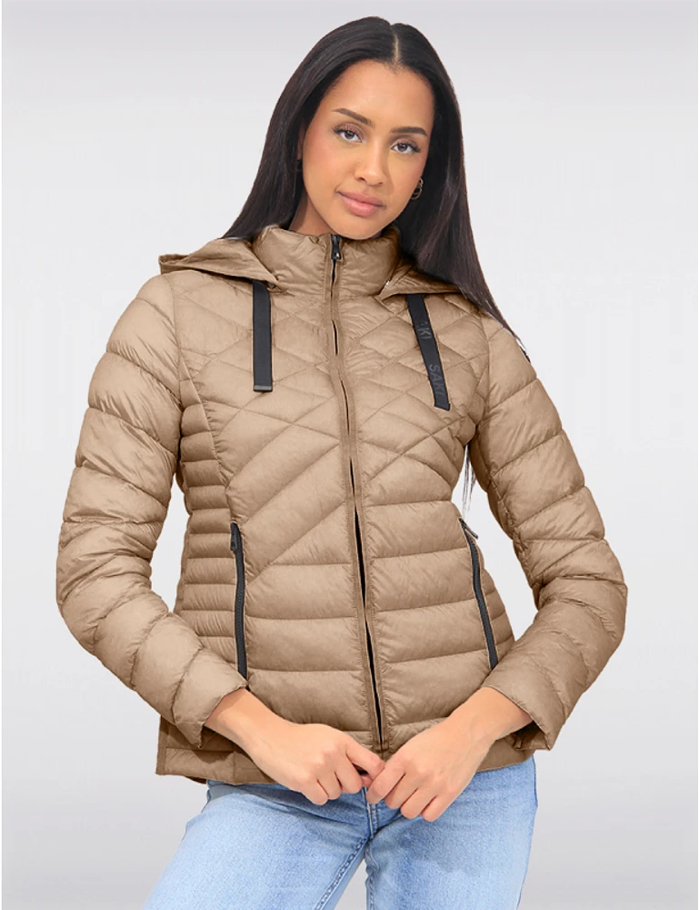 Doudoune Capuche Slim Fit par Saki