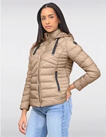 Doudoune Capuche Slim Fit par Saki