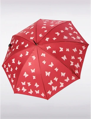 Manteaux | La maison du manteau au Québec Parapluie Compact à Changement de Couleur avec Motif Papillon