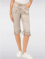 Manteaux | La maison du manteau au Québec Capri Extensible Emma Avec Fronces Latérales À L'ourlet Par Dash Clothing