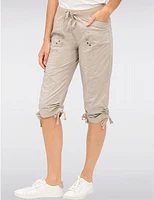 Manteaux | La maison du manteau au Québec Capri Extensible Emma Avec Fronces Latérales À L'ourlet Par Dash Clothing