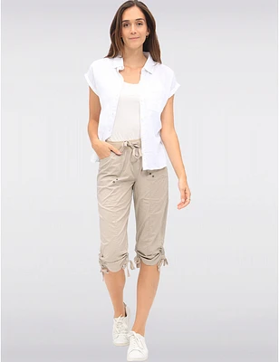 Manteaux | La maison du manteau au Québec Capri Extensible Emma Avec Fronces Latérales À L'ourlet Par Dash Clothing