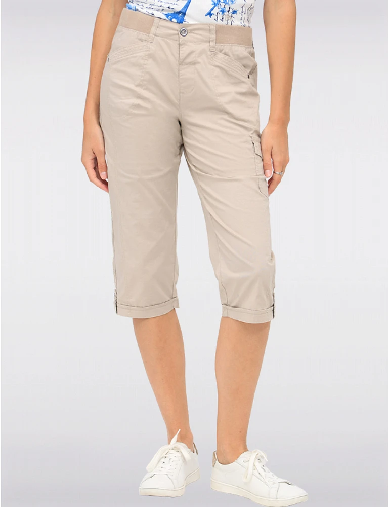 Manteaux | La maison du manteau au Québec Taylor Capri Cargo Extensible Avec Pattes Latérales Et Boutons Par Dash Clothing