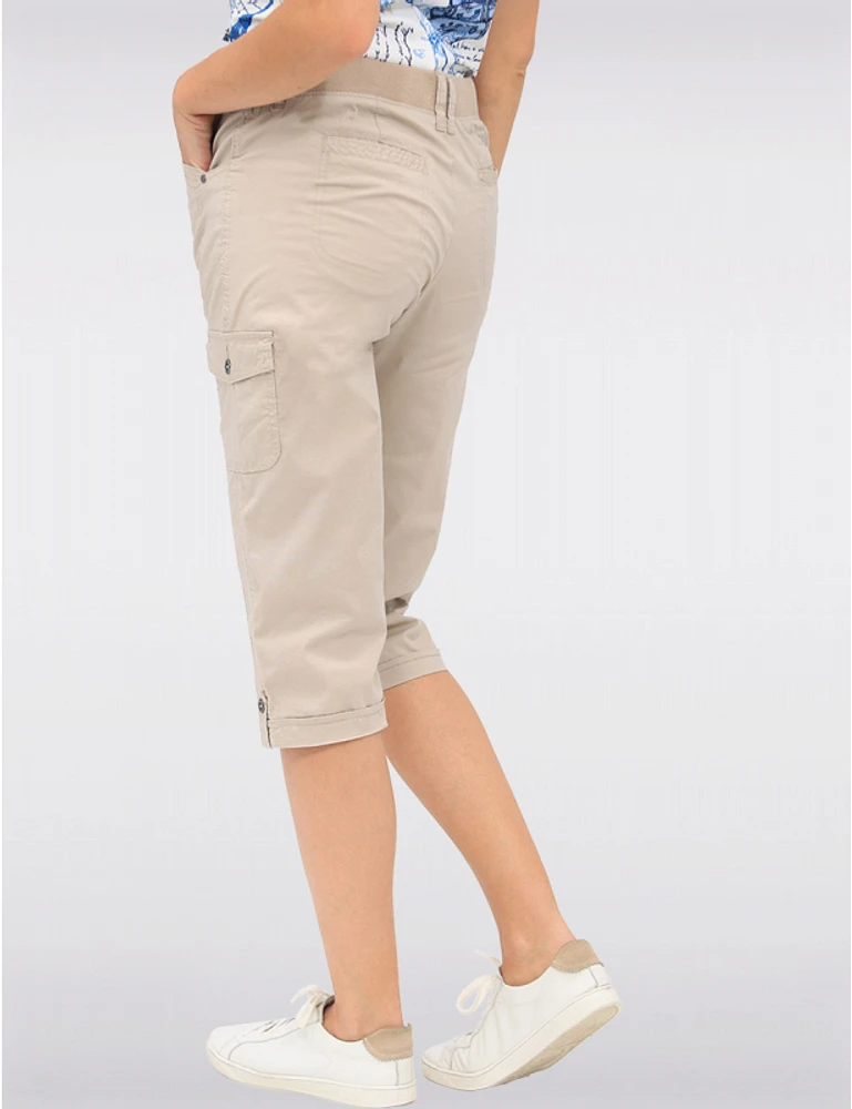 Manteaux | La maison du manteau au Québec Taylor Capri Cargo Extensible Avec Pattes Latérales Et Boutons Par Dash Clothing