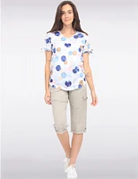 Manteaux | La maison du manteau au Québec Taylor Capri Cargo Extensible Avec Pattes Latérales Et Boutons Par Dash Clothing