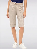 Manteaux | La maison du manteau au Québec Suzanne Cargo Capris Avec Bouton pour Longueur Ajustable par Dash Clothing