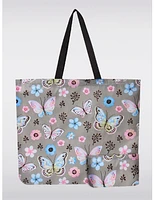 Manteaux Manteaux | La maison du manteau au Québec Sac Tote Léger Réutilisable et Pliable en Beige Imprimé Papillons
