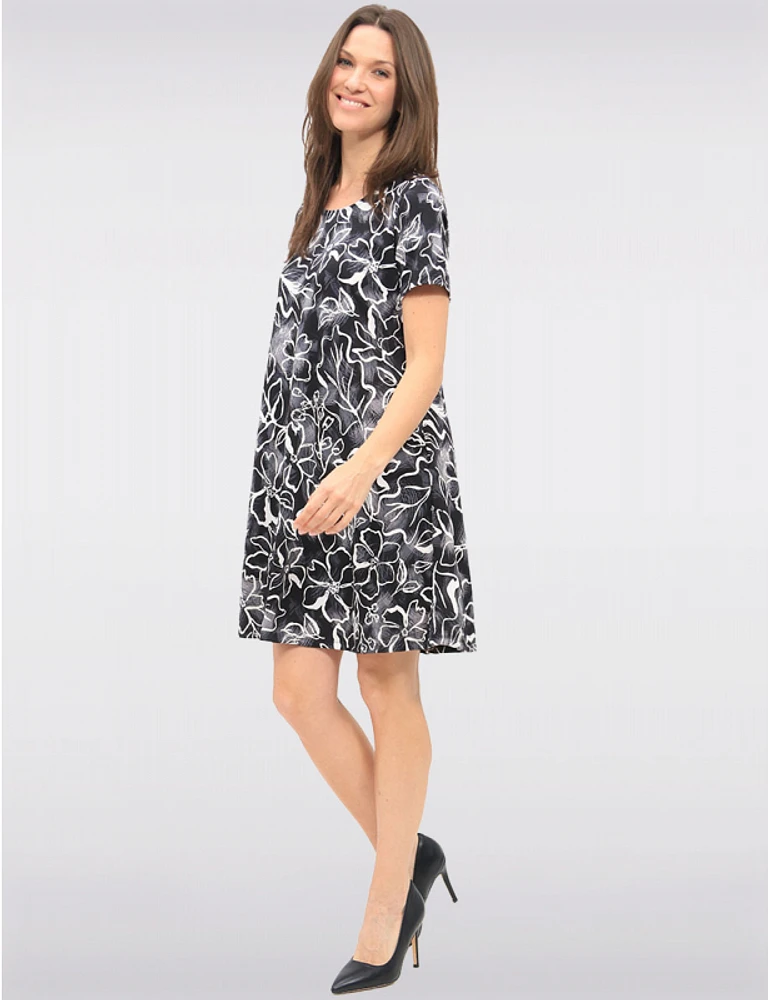 Robe A-Line Fleurie Amani Couture