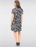 Robe A-Line Fleurie Amani Couture