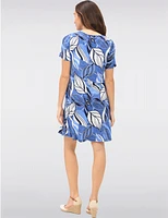 Robe A-Line Flowy Denim par Amani Couture