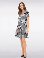 Robe B&W par Amani Couture