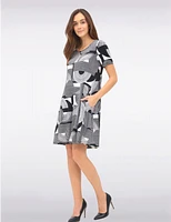 Robe B&W par Amani Couture