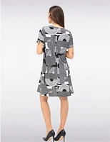 Robe B&W par Amani Couture