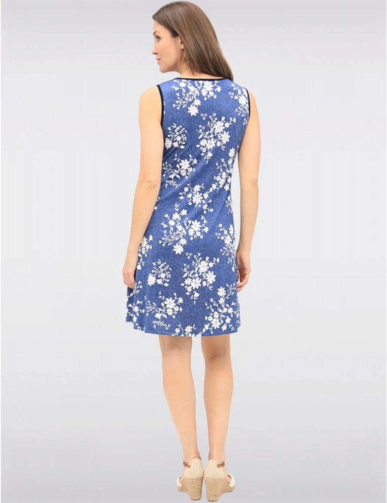 Robe Évasée Sans Manches Amani Couture