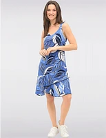 Robe Asymétrique V-Neck Amani Couture