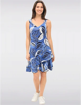 Robe Asymétrique V-Neck Amani Couture