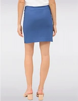 Manteaux | La maison du manteau au Québec Jupe-short Extensible Chic À Taille Mi-haute Et Coupe Droite Par Amani Couture