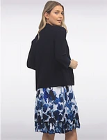 Cardigan Drapé Manches 3/4 par Amani Couture