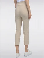 Manteaux | La maison du manteau au Québec Capris Chic À Coupe Droite Extensible Et Ceinture Élastique Par Amani Couture
