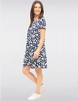 Robe Florale A-Ligne par Amani Couture
