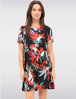 Robe A-Line Fleurie par Amani Couture
