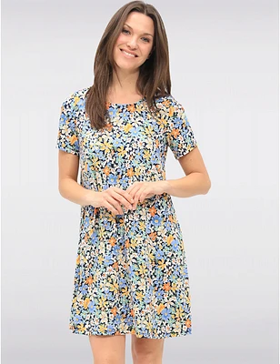 Robe Florale A-Line par Amani Couture