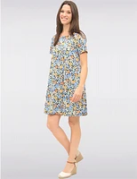 Robe Florale A-Line par Amani Couture
