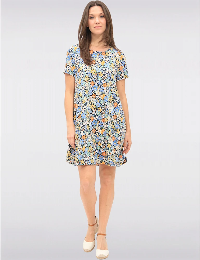 Robe Florale A-Line par Amani Couture