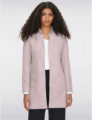 Manteau Longue Suédine Végane par Only