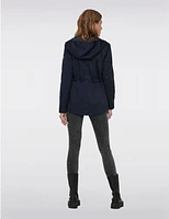 Manteau Léger Capuche Coton Recyclé par ONLY