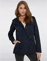 Manteau Léger Capuche Coton Recyclé par ONLY
