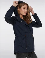 Manteau Léger Capuche Coton Recyclé par ONLY