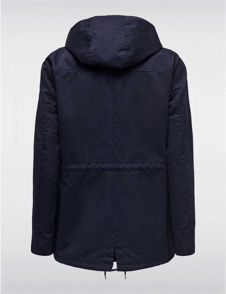 Manteau Léger Capuche Coton Recyclé par ONLY