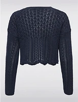 Cardigan Coton Court par Only