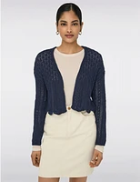 Cardigan Coton Court par Only