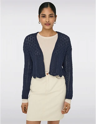 Cardigan Coton Court par Only
