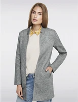 Manteau Cardigan Coton Mélangé par ONLY