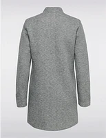 Manteau Cardigan Coton Mélangé par ONLY
