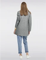 Manteau Cardigan Coton Mélangé par ONLY