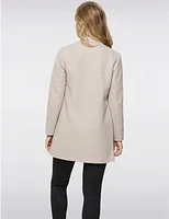 Manteaux | La maison du manteau au Québec Manteau-Cardigan Coupe Droit à Devant Ouvert en Mélange de Coton par ONLY