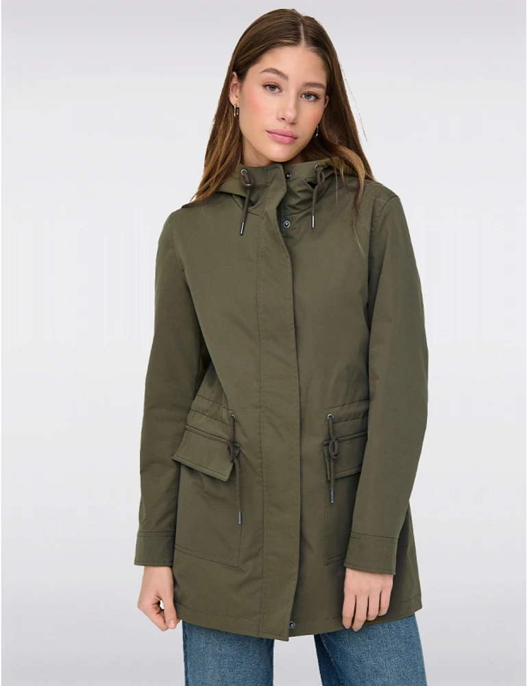 Parka Longue Légère Durable par Only