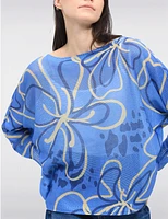 Haut Maille Imprimé Floral par Froccella