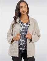 Hoodie Matelassé par Froccella