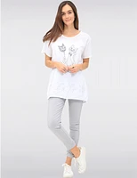 Haut Chat Strass Lin Froccella
