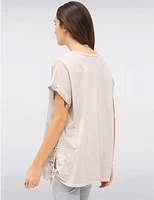 Manteaux | La maison du manteau au Québec Haut Coton-lin à Fleurs avec Broderie Anglaise & Cordon de Serrage par Froccella